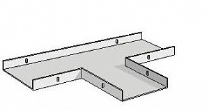 Т-секция w12/40-70 оцинк. Schneider Electric. Вид 1