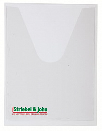 ZA61P10 Карман для документов А4, самоклеящийся, с прозрачной обложкой и усиленной задней поверхностью ZA61P10 (10 шт) ABB. Вид 1