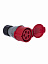 416 EC6 Розетка кабельная 16A, 3P+N+E, IP44 Easy&Safe ABB. Вид 4.