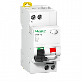 DPN N Vigi Дифф. автомат 1P+N, 25A, 6kA, 30mA, тип AС (хар-ка C) Schneider Electric. Вид 1