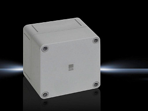 Pk поликарбонатный корпус 94x94x81мм 6шт RITTAL. Вид 1