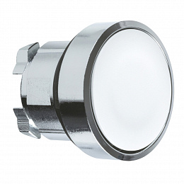 Корпус кнопки 22мм, белая, ZB4BA1 CUST Schneider Electric. Вид 1