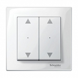 Sm,кл.для мод 2кн.вык, вв/вн,1/0, п.бел Schneider Electric. Вид 1