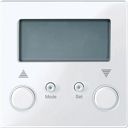 Таймер для жалюзи (активный белый) Merten Schneider Electric. Вид 1