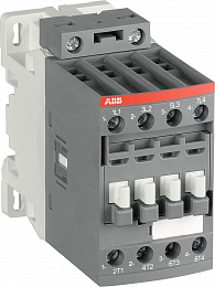 AF26-22-00-11 Контактор 4-х полюсный 26A с катушкой управления 24-60B AC/DC ABB. Вид 1