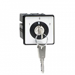 OMA3KB Переключатель 2-х поз. с ключом (0-1), трехуровневый 10А, РФ ABB. Вид 1