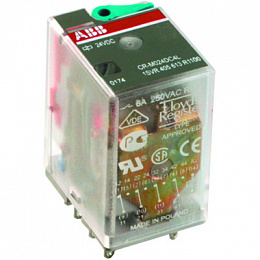 CR-M220DC2L Реле 220B DC 2ПК (12A) ABB. Вид 1