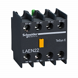 Контакт фронтальный 2НО+2НЗ для LC1E Schneider Electric