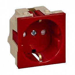 Розетка 2Р+3 для каб. кан. 250В,16А W45 Systeme Electric. Вид 1