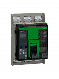 NS1250N Автоматический выключатель 3-полюсный, 1250А, MIC 5.0A, 50 kA Schneider Electric. Вид 1