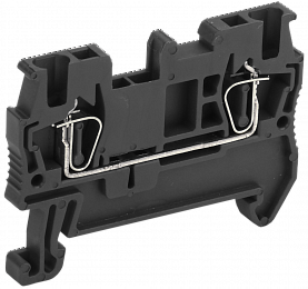КПИ Клемма пружинная 2в-1,5 17,5А черный ИЭК. Вид 1