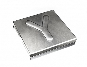 YID-CHAR-Y Маркировка для каб.стяжки,нерж.сталь,'Y', (100шт) ABB. Вид 1