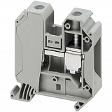 Клеммник винтовой на DIN-рейку 35 мм.кв. (серый), 2 точки подкл. Schneider Electric