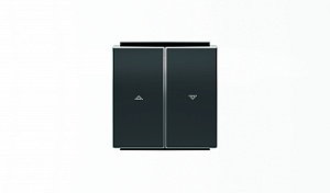 8544 NS Клавиша для механизма выключателя жалюзи 8144 и 8144.1,серия SKY, чёрный барх. ABB. Вид 1