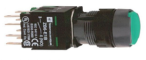 Кнопка 16мм зеленая с возвратом xb6aa31b Schneider Electric. Вид 1
