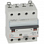 DX3 Дифф. автомат 4-полюсный, 16A, 300mA, тип АC, 6kA (хар-ка C) Legrand. Вид 1.