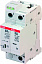 OVR T2 1N 40 275 P TS Ограничитель перенапряжения 1P+N, тип 2, 275В, 40kA (сменные картриджи) ABB. Вид 2.