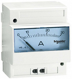 Шкала амперметра на din рейку 0-600а Schneider Electric. Вид 1