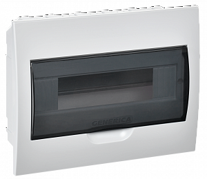 Бокс ЩРВ-П-12 модулей встр. пластик IP41 GENERICA ИЭК. Вид 1