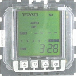 Таймер программируемый,недельный, 230В, 28 прогр. 1вых.-ПК, Celiane Legrand. Вид 1