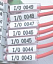 PETC33 Держатель 4 маркеров 10мм для провода от 1 до 2,5мм2 TYCO. Вид 1.