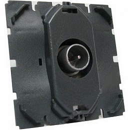 Механизм розетки TV (простая, проходная) Celiane Legrand. Вид 1