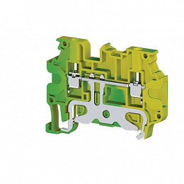 AVK 2,5 RT Клеммник на DIN-рейку 2,5мм² с двумя перем.(земля)  Klemsan. Вид 1