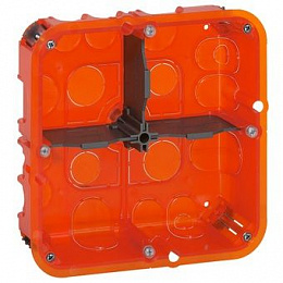 Коробка Batibox 2х4/5М, (50мм)  Legrand. Вид 1
