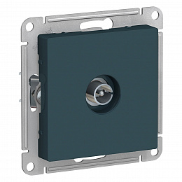 Розетка TV, механизм (изумруд) Atlas Design Systeme Electric. Вид 1
