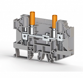 WGO-Y6 Клеммник измерительный (серый) Klemsan. Вид 1