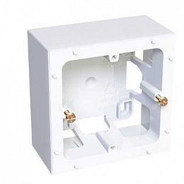 Коробка нар.монтажа 1x45 h=40мм антибак Schneider Electric. Вид 1
