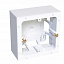 Коробка нар.монтажа 1x45 h=40мм антибак Schneider Electric. Вид 1.
