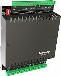 Модуль расширения 5607-24 i/o, 16 d/i (24в), 10 d/o(реле), 8 a/i Schneider Electric. Вид 1