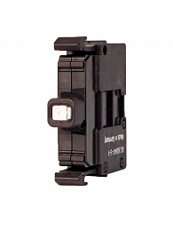 218057 M22-LED-B Светодиод с винтовым зажимом 8-15А, 12-30В AC, крепление спереди (синий) Eaton. Вид 1