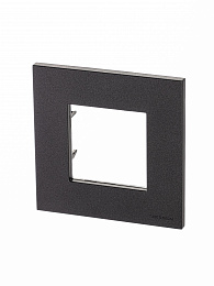 N2271 AN Рамка 1-постовая, 2-модульная (антрацит) Zenit ABB. Вид 1