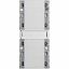 Сенсорный выключатель KNX 3 Komfort 2 клавишн. Gira. Вид 1.
