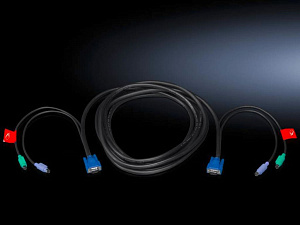 Ssc кабель cpu hd15+ps/2, 4m 1шт RITTAL. Вид 1