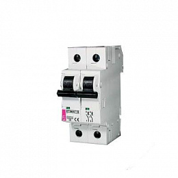 Авт. выключатель ETIMAT 10 2p C 10А (10 kA) ETI. Вид 1