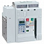 DMX3 - N 2500 Электронный 3-х полюсный автомат 2000A, 50 kA, тип 1, стационарный Legrand. Вид 1.