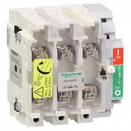 Выключатель-разъединитель-предохранитель 3X125A, 00  Schneider Electric. Вид 1
