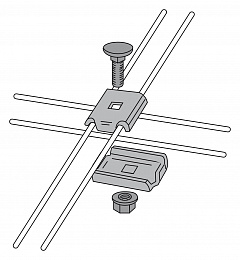 Кронштейн д/подвески лотка b39/120-220 Schneider Electric. Вид 1