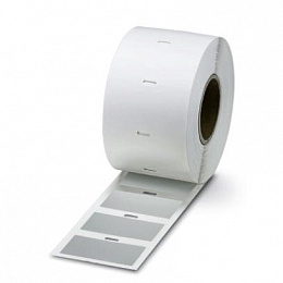 EML (51X25)R SR Этикетка, рулон, серебристый, без надписи (1упак-1000шт) Phoenix Contact. Вид 1
