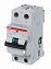DS201 B25 A30 Дифф. автомат 1P+N, 25A, 30mA, тип А, 6kA (хар-ка B) ABB. Вид 1.
