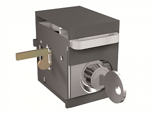 KL-S RONIS FP W XT2-XT4 Замок с ключом Ronis для фиксированной части, одинаковые ключи Тип А ABB. Вид 1