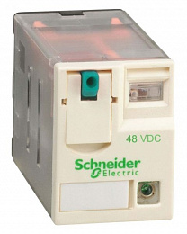 Реле 3 co светодиод 48в пост тока Schneider Electric. Вид 1