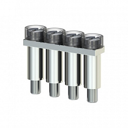 UK 2,5/4 Перемычка для PUK2T- PUK3 (4полюса) Klemsan. Вид 1