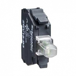 конт. блок с led,мигающ., 230в, зеленый Schneider Electric. Вид 1