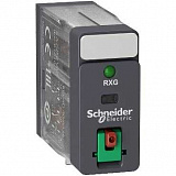 Промежуточное реле с 2-мя переключающими контактами 5А (~220В АС), LED Schneider Electric