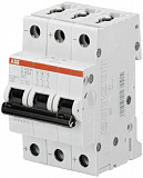 S203M Z2UC Автоматический выключатель 3-полюсный, 2А, 10кА, DC (хар-ка Z) ABB