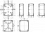 Пласт.коробка pk-ul ip66 241х194х87 Schneider Electric. Вид 1.